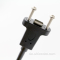Schraubenverriegelung USBC -Kabel für männliche/weibliche Tafelmontage